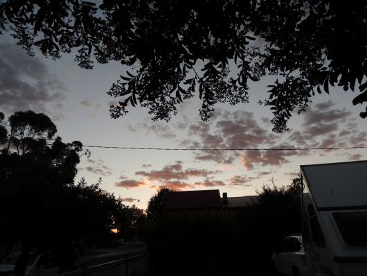 Sunrise in Mansfield